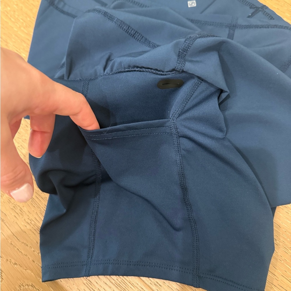 Navy Blue athletic match skirt - Picture 3 of 7